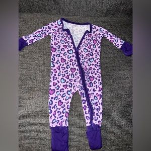 Little Sleepies Wild Hearts Zippy NB